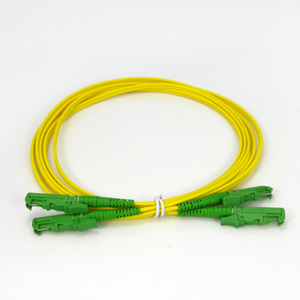 Duplex E2000-E2000 Single Mode Fiber Optic Patch Cord